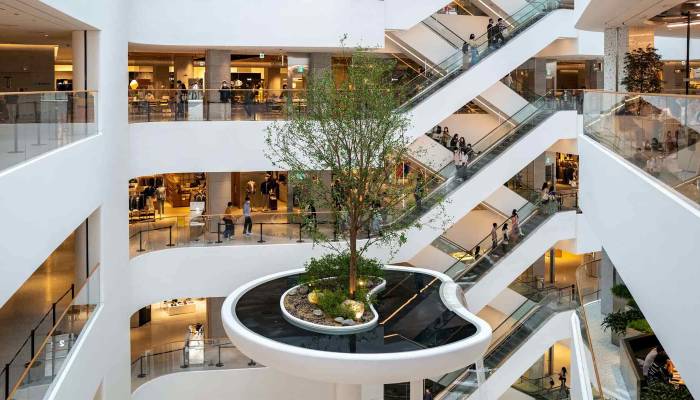 دکوراسیون لوکس مراکز تجاری و ویژگی های آن